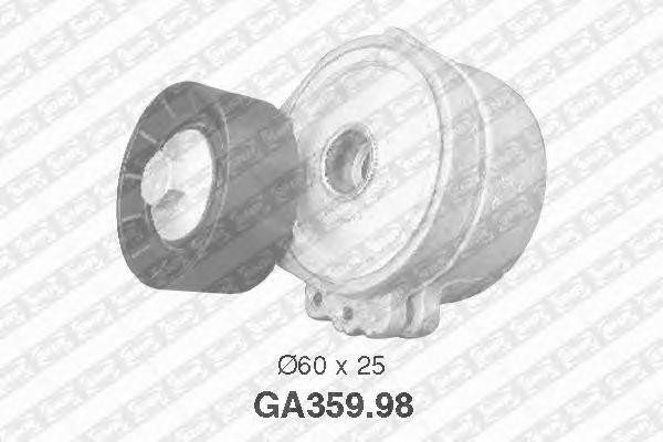 Натяжитель поликл. ремня с роликом GA359.98 NTN SNR