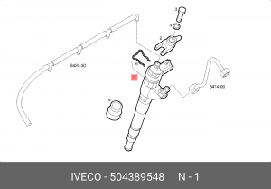 инжектор!\IVECO Daily, FIAT Ducato, PEUGEOT Boxer, CITROEN Jumper 504389548 IVECO