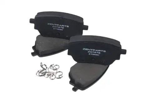 колодки тор. диск. зад. с антиск. пл.! (P50151) MB W177/V177/W247 18> Z07872 ZENTPARTS