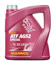 Масло трансмиссионное MANNOL 8211 ATF AG52 синтетическое 4 л MN82114 MANNOL