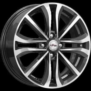 iFree Панган 16.0 / 6.0J PCD 4x100.00 ET 45.00 ЦО 54.10 Литой / Черный с полиров 656800 IFREE