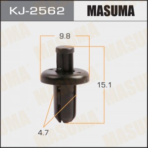 клипса!\ Subaru Forester 07-12 KJ-2562 MASUMA