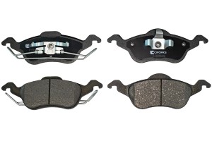 Тормозные колодки передние, Low Metallic C11CR0232 C11CR0232 CWORKS