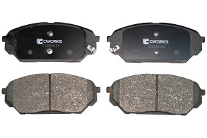 Тормозные колодки передние, Low Metallic C11CR0284 C11CR0284 CWORKS