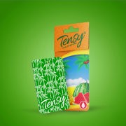 ароматизатор! TENSY (TA-05) подвесной, картон 'Арбуз'\ TA05 TENSY