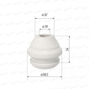 Отбойник амортизатора переднего 15232303 SEVI