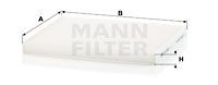 Фильтр салонный CU2243 CU2243 MANN FILTER