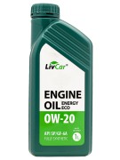Масло моторное LIVCAR ENGINE OIL ENERGY ECO 0W-20 API SP/GF-6A (1л) LC1550020001 LC1550020001 LIVCAR