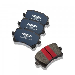 Торм. колодки дисковые задн. PLUS Audi A6 C6 05- Q3 8U 11- VW Passat B6 B7 05- T M2624483P MARSHALL