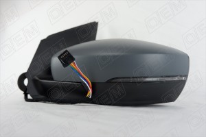 Зеркало левое Volkswagen Polo sedan 5 (2010-2020) 8 контактов, под повторитель OEM0105ZL OEMPARTS