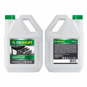 Электролит 1.34г/куб.см 4л OILRIGHT 5522 OILRIGHT