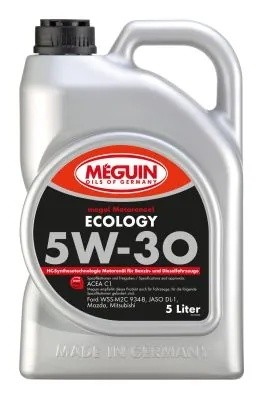 3187 Meguin Синт-ое мот.масло Megol Motorenoel Ecology 5W-30 C1 (5л) 3187 MEGUIN