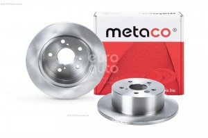 Диск тормозной задний 3060033 3060033 METACO
