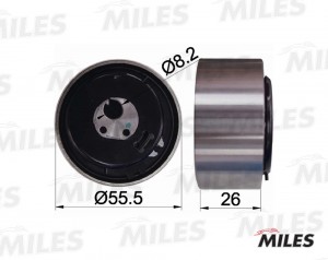 Ролик ремня ГРМ FIAT DOBLO/PUNTO 1.2/1.4 01- (INA 531077810) AG02028 AG02028 MILES