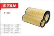 Фильтр воздушный 91397 TSN