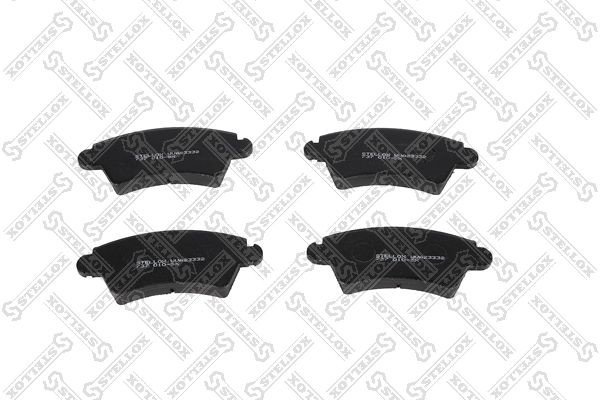 726 10=FDB1599=573036B !колодки дисковые п.\ Peugeot 206 1.6i/2.0i 16V/2.0HDi 01 737-010-SX STELLOX