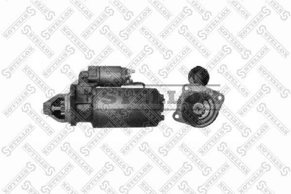 стартер !24V-4.0KW 10зубьев 30'влево \MAN L/M2000 88-02004-SX STELLOX