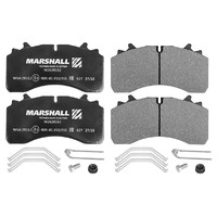 Колодки тормозные SAF WABCO дисковые (210х110х31мм,оси SKRB 9022 R22.5" WABCO) ( M2629162 MARSHALL