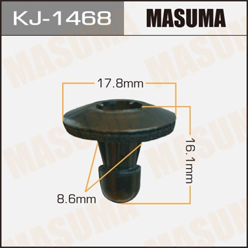 Клипса NISSAN (упаковка 50 шт, цена за 1 шт) MASUMA KJ1468 MASUMA