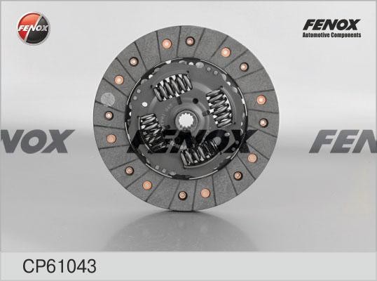 диск сцепления !205x14\ Opel Astra G/Astra H/Zafira 1.8 00> CP61043 FENOX