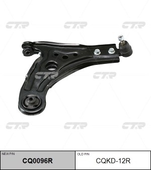 Рычаг подвески CHEVROLET Aveo 2003 ~ 2013 / Kalos 2003 ~ 2008 DAEWOO Kalos 2002  CQ0096R CTR