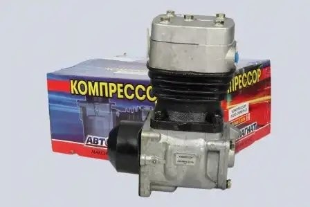 Компрессор КАМАЗ одноцилиндровый н/о ВЫХОД В БОК АВТОМАГНАТ 53205350901521 AVTOMAGNAT