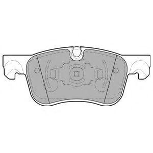 LP2689 колодки дисковые передние!\ Citroen Picasso/Grand Picasso 1.6/2.0i/HDi 13 LP2689 DELPHI