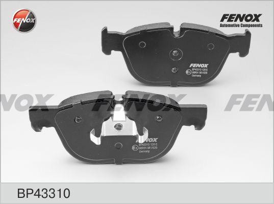 BP43310 колодки дисковые передние!\ BMW X5 (E70)/X6 (E71) 3.0 07> BP43310 FENOX