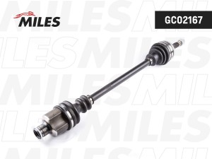 Привод в сборе правый RENAULT CLIO II/KANGOO 1.2-1.9DTI 97-09 с ABS МКПП (GKN 30 GC02167 MILES
