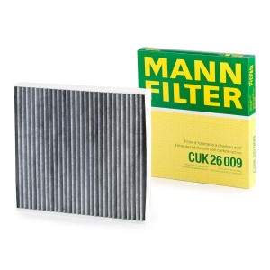 AUDI A3 [8V] (2013>)/ SEAT LEON (5F) (2013>) УГОЛЬНЫЙ CUK26009 MANN FILTER
