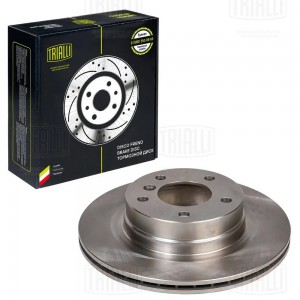 Диск торм. BMW 3 (E90) (05-)/1 (E81) (04-) зад. d=300 (окраш.) (DF 261005)  2шт DF 261005 TRIALLI
