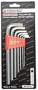 Набор шестигранников Г-образн  7пр. средних /FORSAGE/ F5072L FORSAGE TOOLS