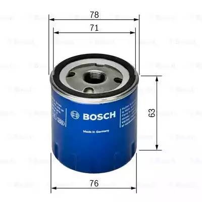 RENAULT LAGUNA/MEGANE/MASTER D=76/ H=63/ M20x1.5 F 026 407 022 BOSCH