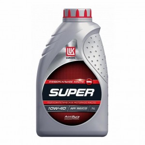 Масло моторное полусинтетическое LUKOIL SUPER 10W-40, API SG/CD 1Л 19191 19191 LUKOIL