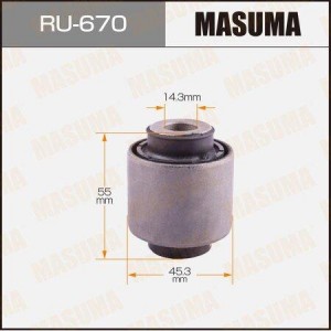 сайлентблок заднего рычага!\ Nissan Pathfinder R51M 04> RU-670 MASUMA