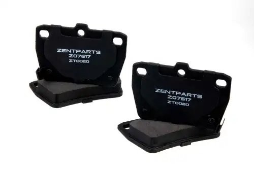 колодки дисковые задние! Toyota RAV4 1.8/2.0 WTi/2.0D 00> Z07617 ZENTPARTS