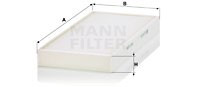 Фильтр воздушный салона CU 36 003 MANN FILTER