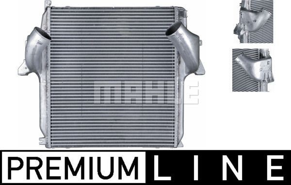 Интеркулер Actros 1 950/952/953/954; Actros 2/3 930/932/933/934 CI 101 000P MAHLE KNECHT