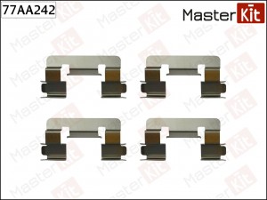 Комплект установочный тормозных колодок TOYOTA COROLLA (_E12_) 03-01-07-07 77AA2 77AA242 MASTER KIT