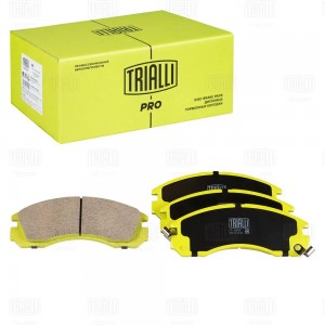 Колодки тормозные дисковые передние керамические PRO PF1105CR TRIALLI
