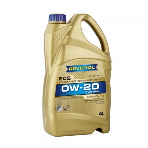 Моторное масло RAVENOL ECS EcoSynth 0W-20 4л (111110200401999) 4014835718593 4014835718593 RAVENOL