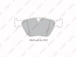 колодки дисковые передн.!\ BMW 5(E39) 2.0-3.5 95-96 BD-1410 LYNXAUTO