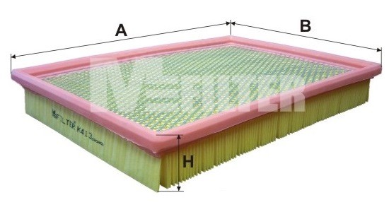 фильтр воздушный!\Jeep Cherokee/Liberty 3.7/4.7/5.7/2.5CRDi 01> K 413 MFILTER AUTOMOTIVE FILTERS