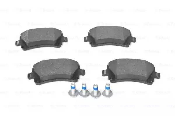 Колодки тормозные VW Golf 5 (10.03-) AUDI A3,A4,A6 SKODA Octavia (06.04-) задние 0 986 494 053 BOSCH
