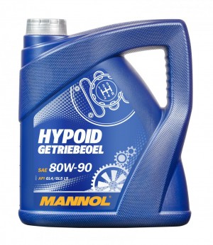 Масло трансмиссионное MANNOL 8106 Hypoid Getriebeoil 80W-90 минеральное 4 л (GL- MN8106-4 MANNOL