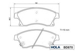 CHEVROLET CRUZE/ OPEL ASTRA J R15 BD870 HOLA