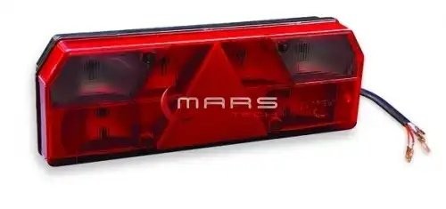 Фонарь задний SCHMITZ Europoint 1 правый (с кабелем,красно-белый) MARS TECH M511415 MARS