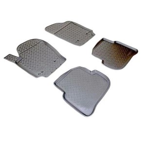 Коврик салона VW Polo Sedan (10-15 /15-) полиуретан (без перемычки) 4шт. NORPLAS NPL-PO-95-42 NORPLAST