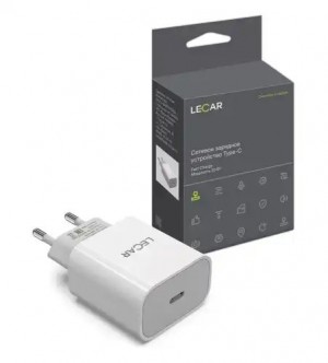 Зарядное устройство для мобильных устройств (1 выход type C) LECAR000185209 LECAR