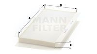 Фильтр салонный BMW X5 E53, RANGE ROVER III/IV CU5366 CU5366 MANN FILTER